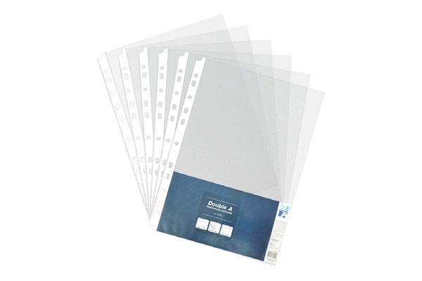 Double A A4 Clear Sheet Protector